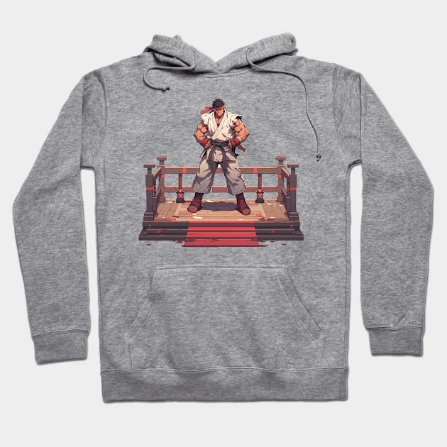 ryu Hoodie by piratesnow